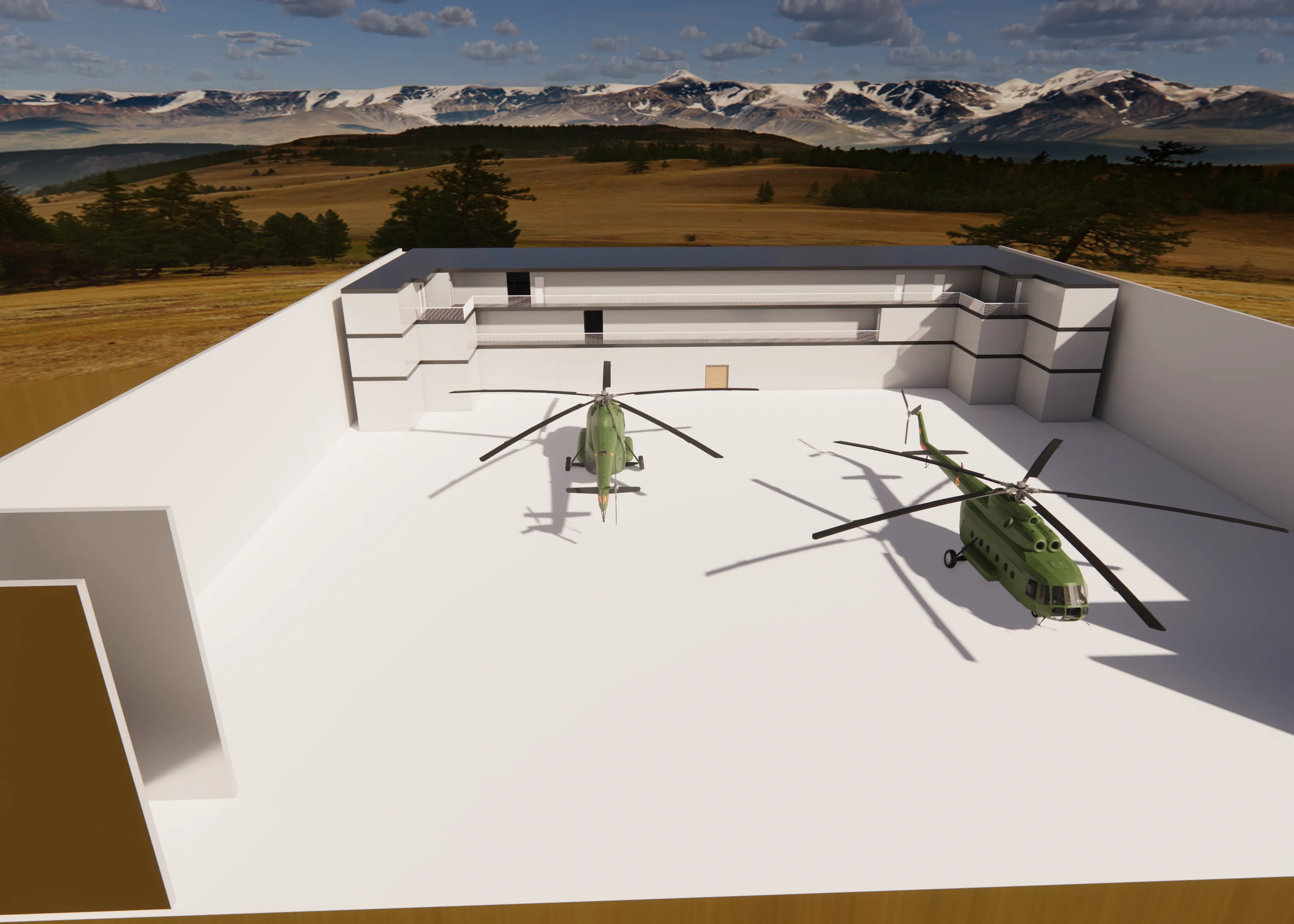 Shree Airlines Hangar