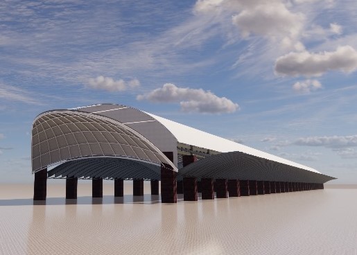 Tribhuvan International Airport Canopy